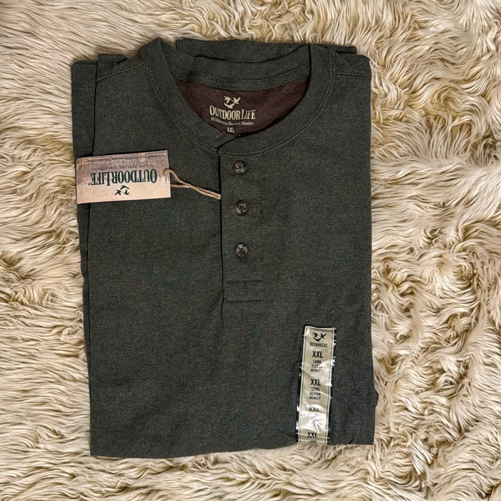 Long sleeve Henley